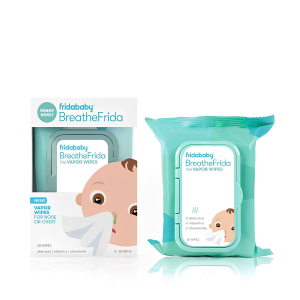 BreatheFrida BoogerWiper Nose + Chest Wipes