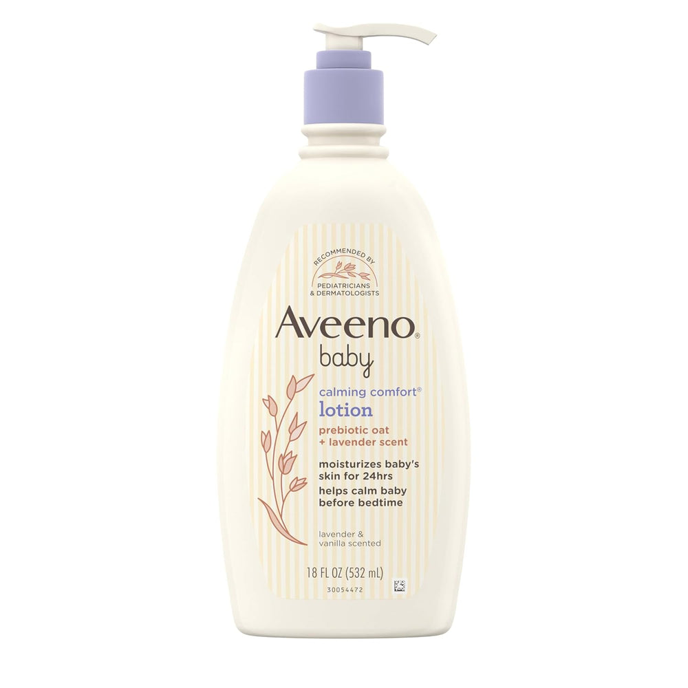 Aveeno Baby Calming Comfort Moisturizing Lotion Lavender & Vanilla 18 fl oz