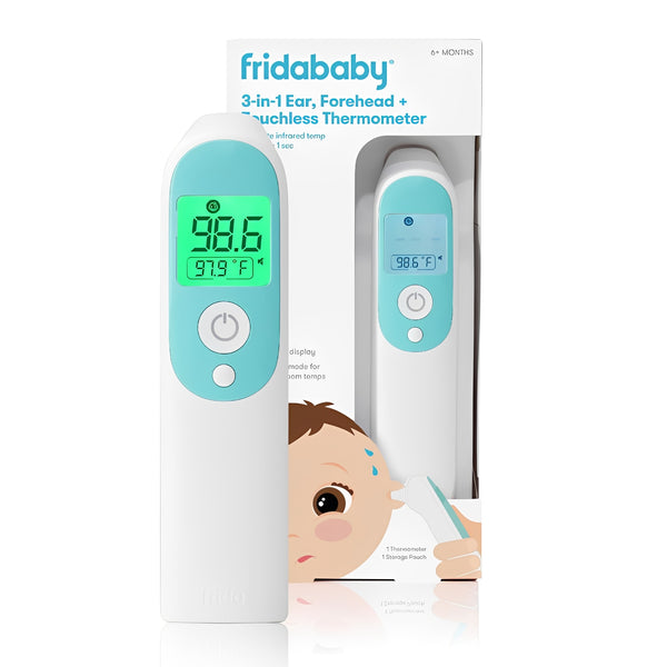 Frida Baby 3-in-1 Ear Forehead + Touchless Infrared Thermometer