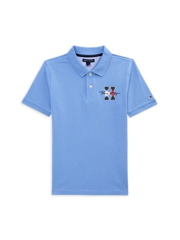 Tommy Hilfiger Niños Polo - Azul