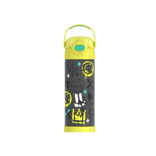 Thermos Funtainer 16oz Negro Print - ColorPlay