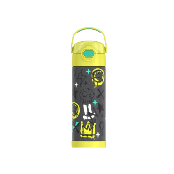 Thermos Funtainer 16oz Negro Print
