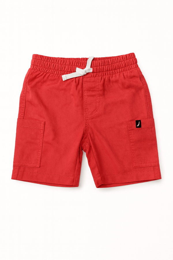 Nautica Niños Shorts - Rojo