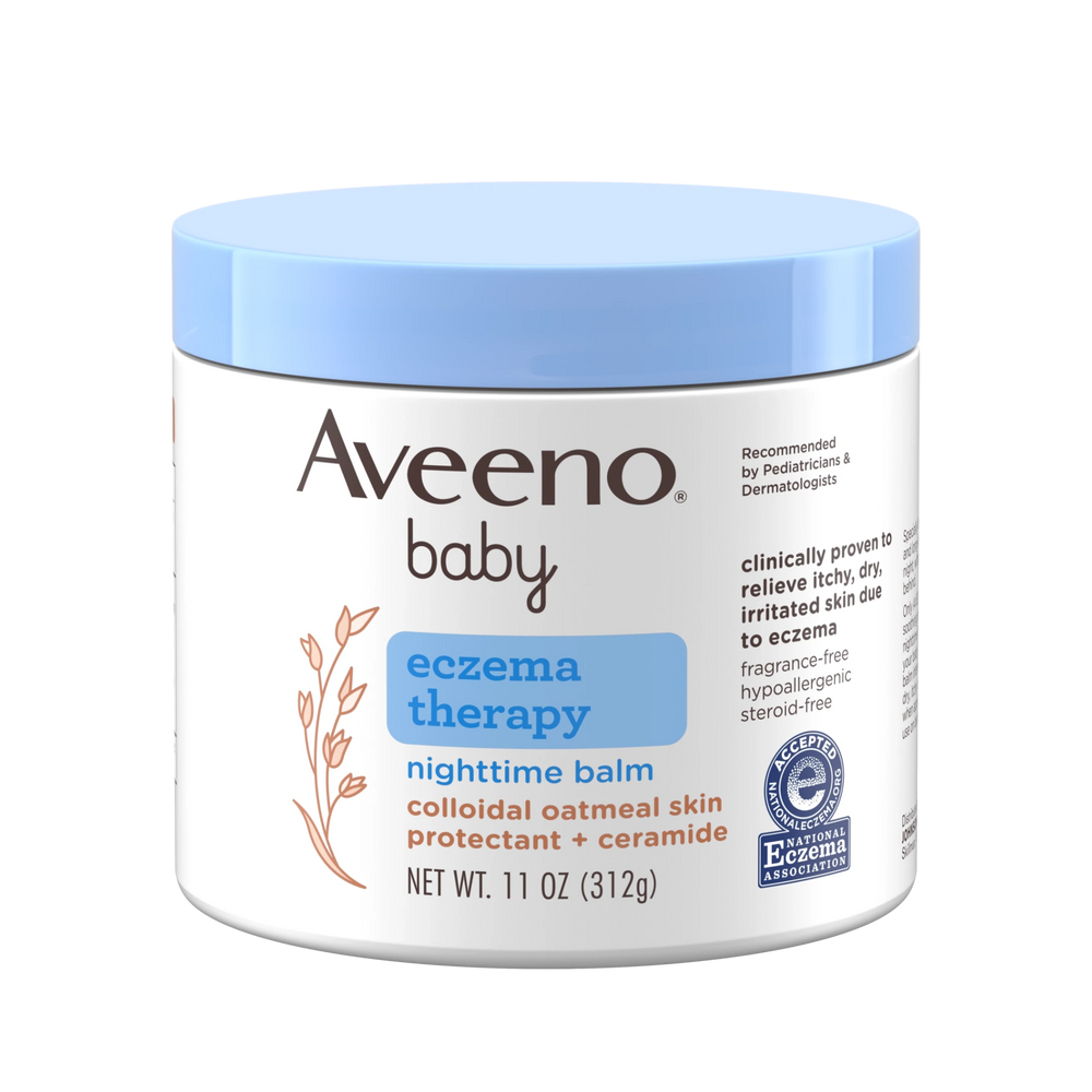 Aveeno Baby Eczema Therapy Nighttime Body Balm 11 oz
