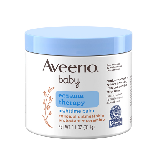Aveeno Baby Eczema Therapy Nighttime Body Balm 11 oz - ColorPlay
