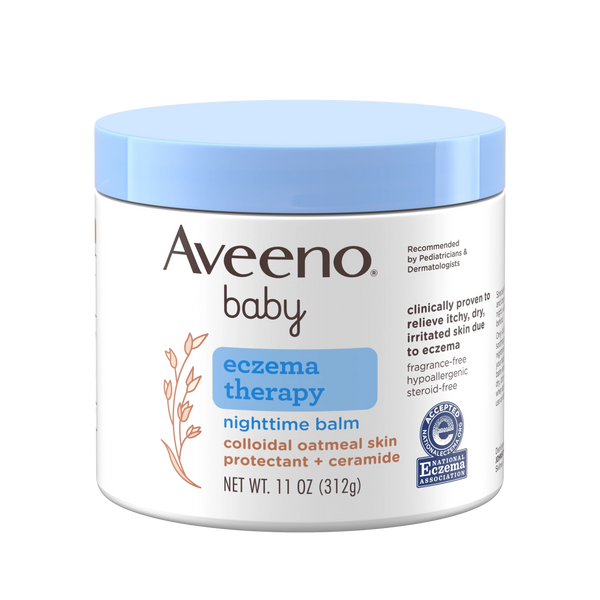 Aveeno Baby Eczema Therapy Nighttime Body Balm 11 oz