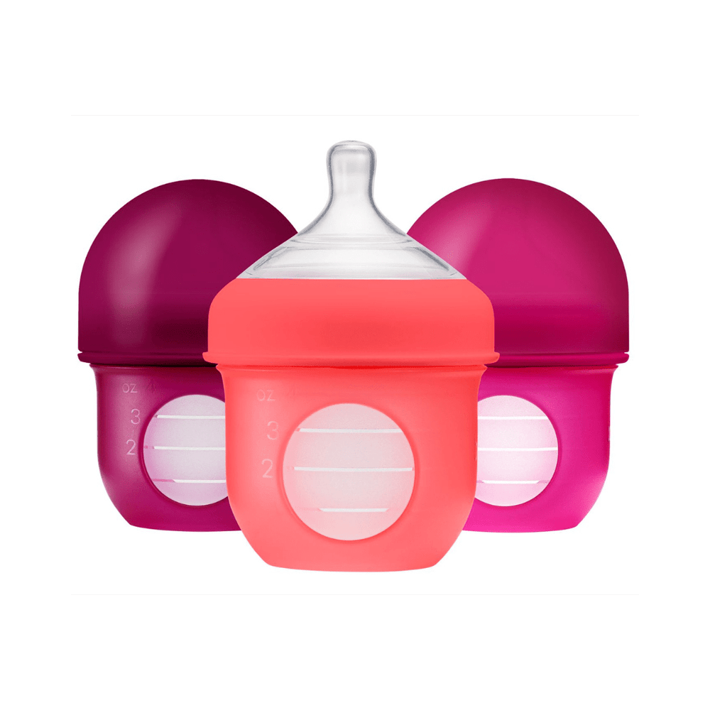 Boon Nursh Bottle 4oz – Pink Power