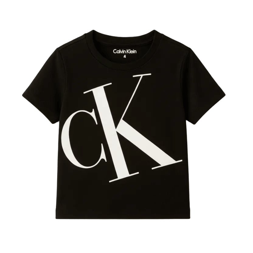 Calvin Klein Kids' Black T-Shirt – CK Logo