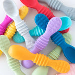 Bumkins Silicone Dipping Spoons 3-Pack - Gumdrop - Image 2