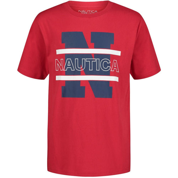 Nautica Niños Camiseta Gráfica - Rojo