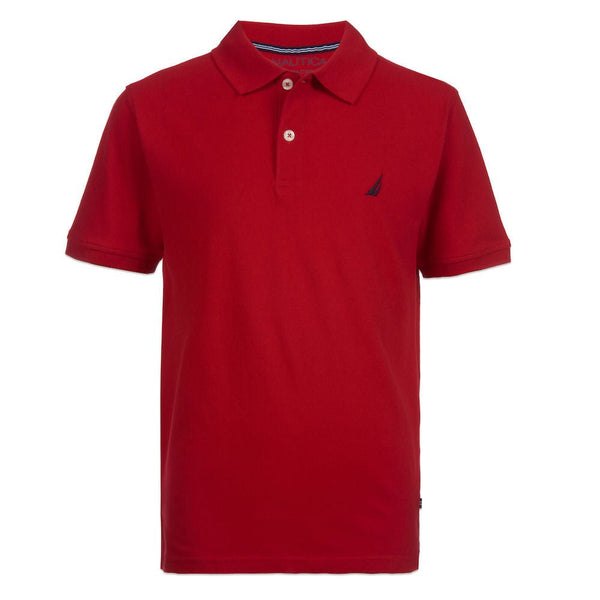 Nautica Niños Polo - Rojo