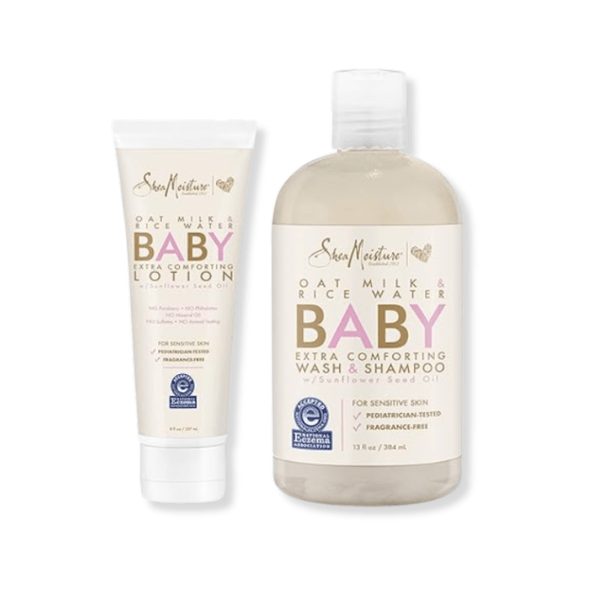 SheaMoisture Baby Extra Comforting Wash & Shampoo + Lotion
