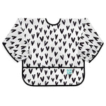 Bumkins Sleeved Bib - Hearts - Image 1