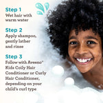 Aveeno Kids Curly & Coily Hair Hydrating Shampoo 12 fl oz - Image 4