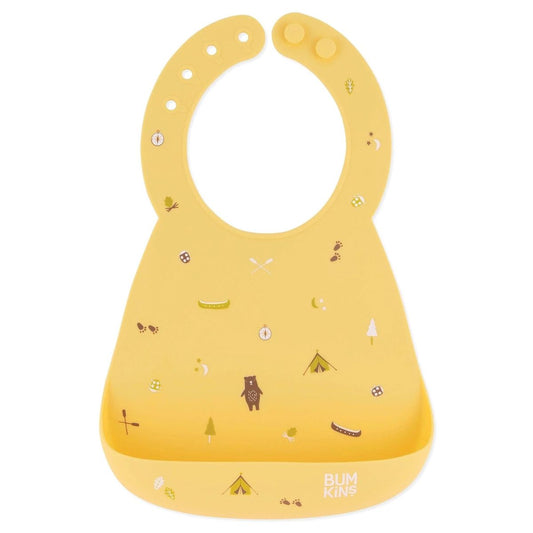 Bumkins Silicone Bib - Camp Gear - ColorPlay