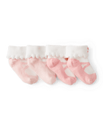 Carter's Baby Girl 2-Pack Ballet Socks Pink - Image 1
