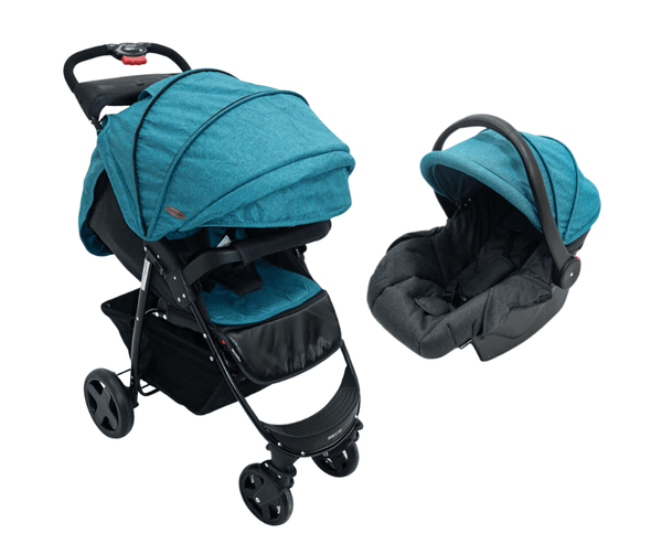 Nubebé Coche para Bebé Cargador Aqua