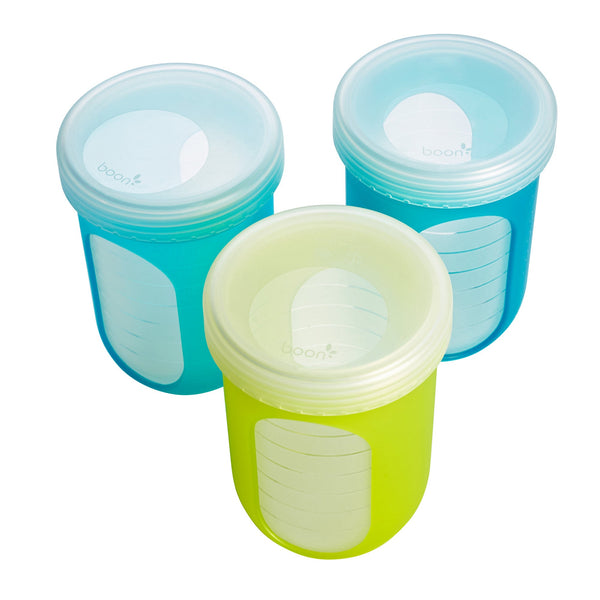 Boon NURSH Tapas de Almacenamiento - Set de 3
