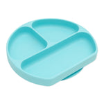 Bumkins Silicone Grip Dish - Blue - Image 1