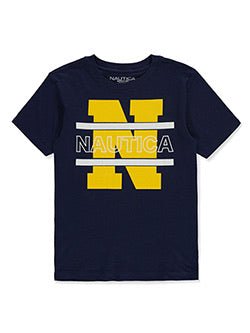 Nautica Niños Camiseta Gráfica - Azul Marino