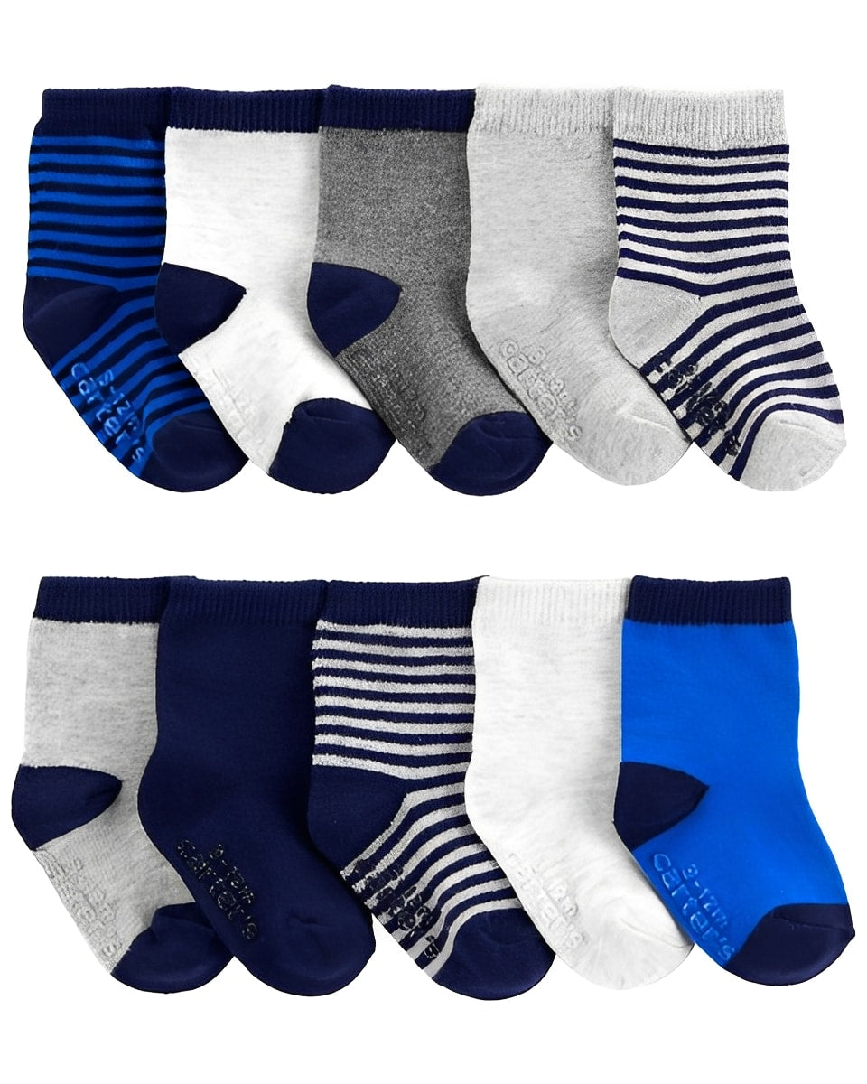 Carter's Toddler 10 Pack Socks