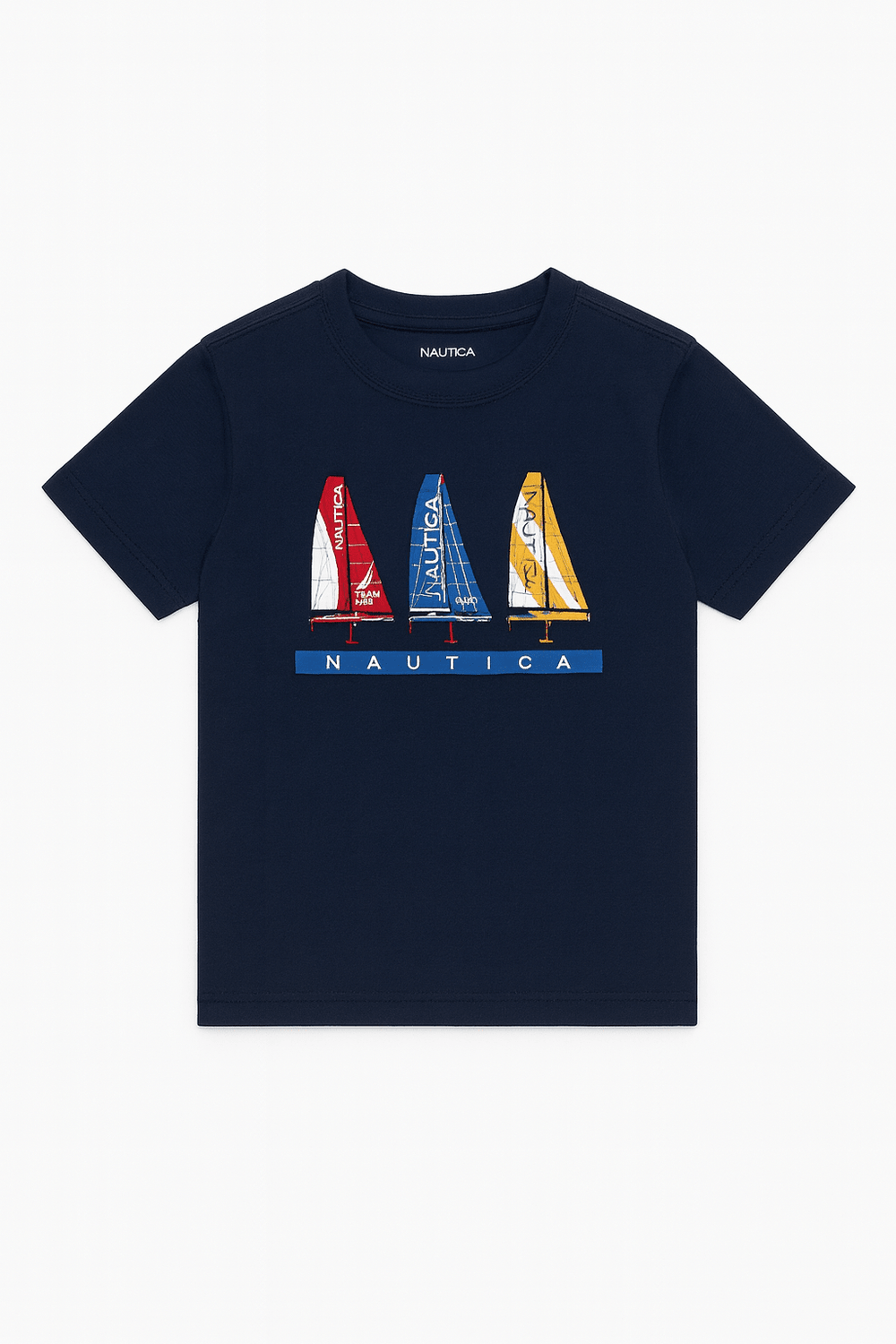 Nautica Niños Camiseta Gráfica - Azul Marino