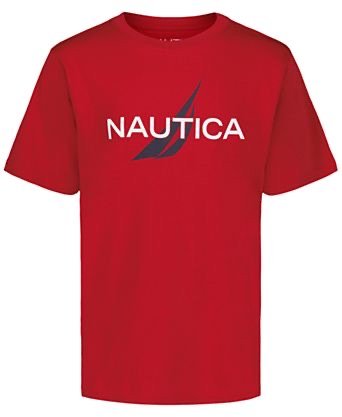 Nautica Niños Camiseta Gráfica - Rojo