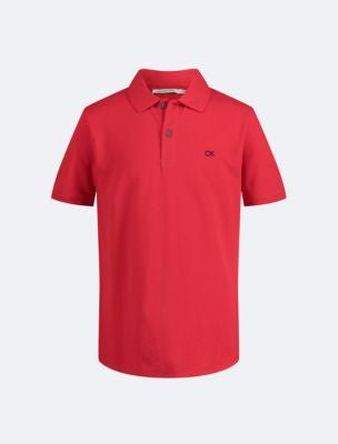 Tommy Hilfiger Niños Polo - Rojo - ColorPlay
