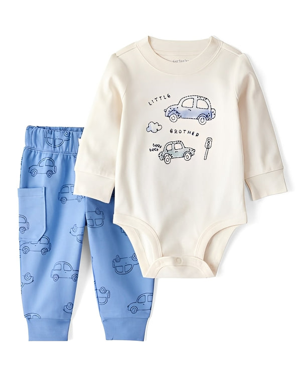 Carter's Baby Boy 2-Piece Little Brother Car Set