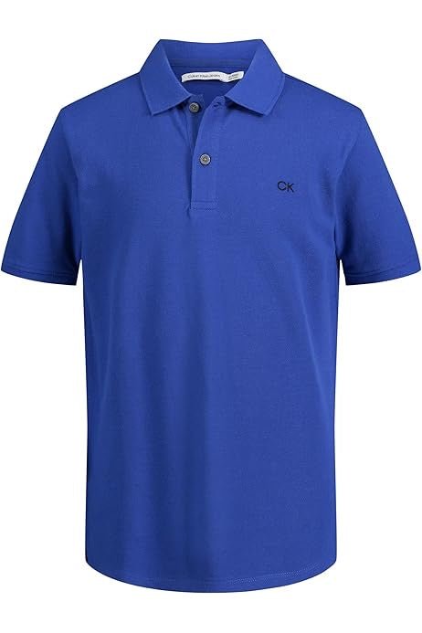 Calvin Klein Niños Polo - Azul