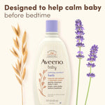 Aveeno Baby Nighttime Calming Comfort Bath Body & Hair Wash 18 fl oz - Image 5