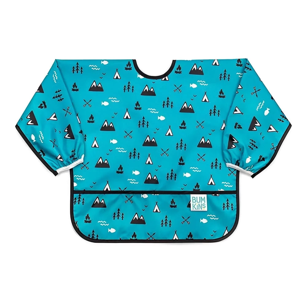 Bumkins Sleeved Bib - Outdoor Tents