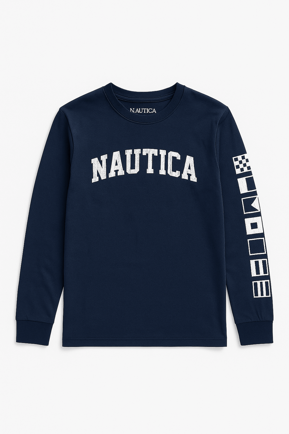 Nautica Niños Camiseta Manga Larga - Azul Marino