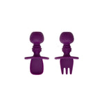 Bumkins Silicone Chewtensils - Purple - Image 1