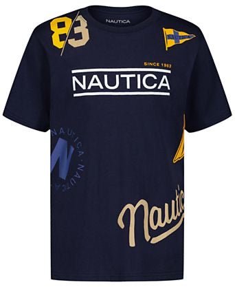 Nautica Niños Camiseta Gráfica - Azul Marino