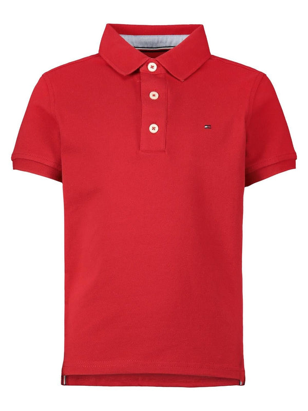 Tommy Hilfiger Niños Polo - Rojo