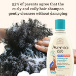 Aveeno Kids Curly & Coily Hair Hydrating Shampoo 12 fl oz - Image 3