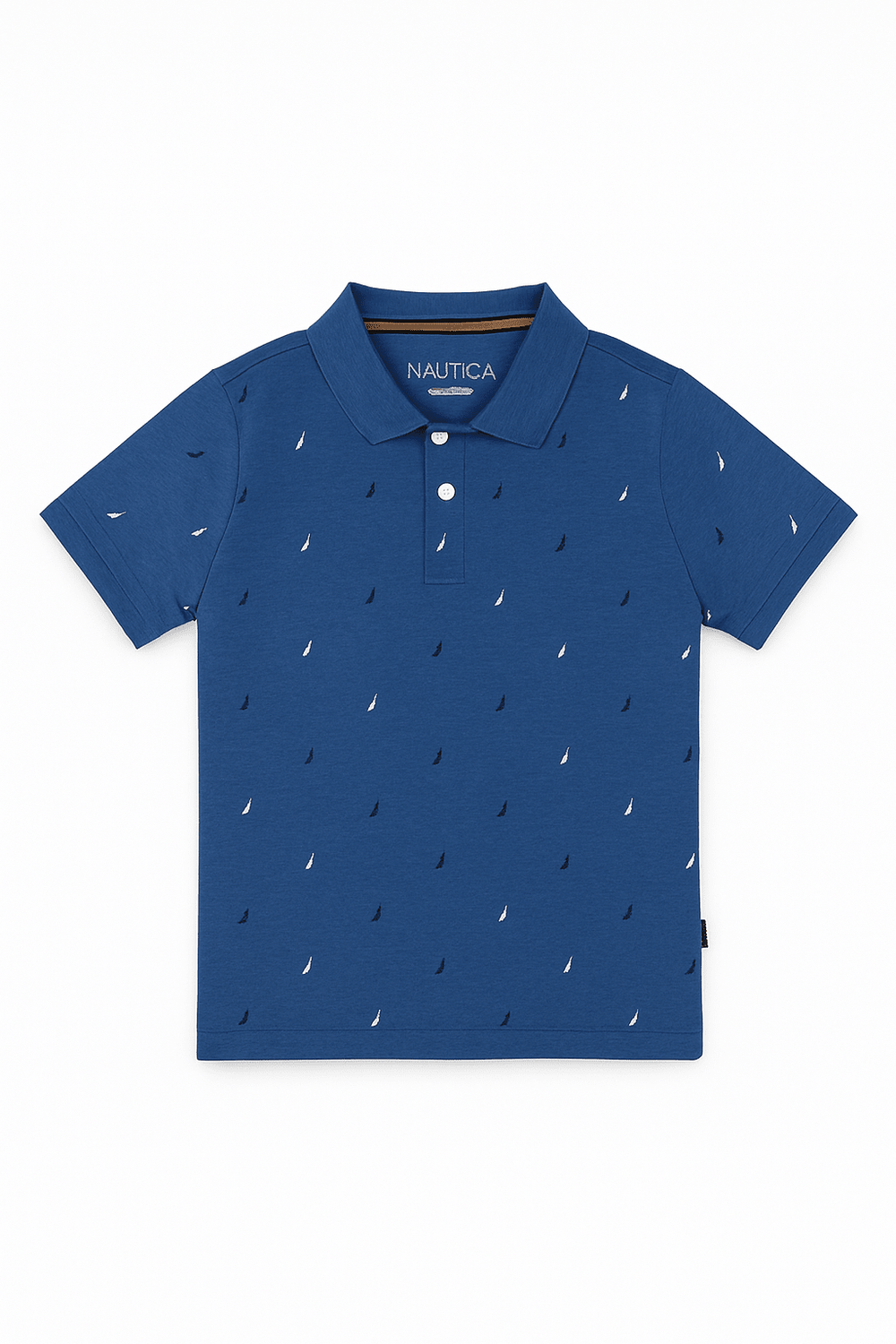 Nautica Niños Polo - Azul Estampado