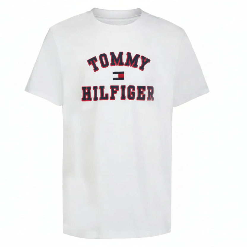 Tommy Hilfiger Kids' White T-Shirt – Arch Logo