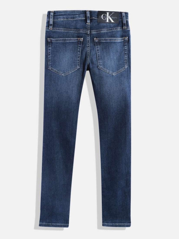 Calvin Klein Niños Jeans - Lavado Oscuro