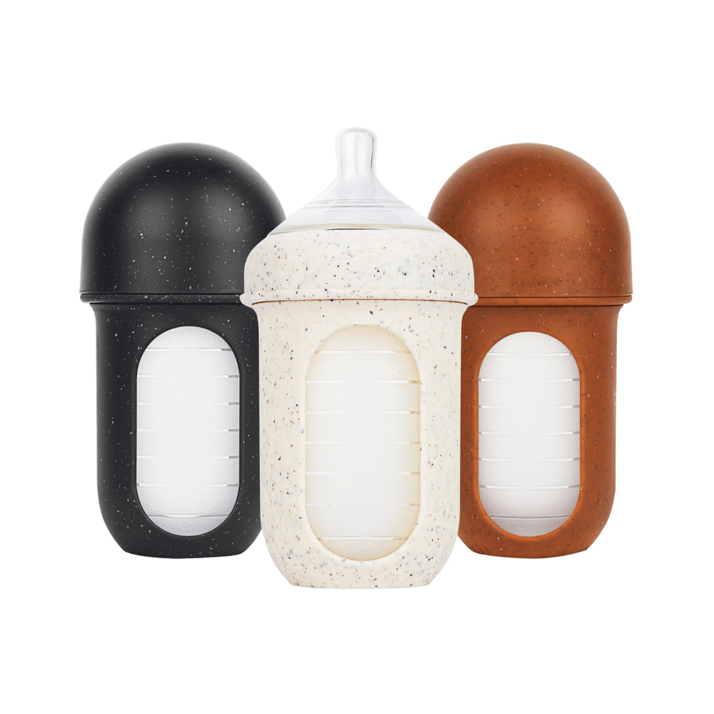 Boon NURSH Biberón Anti-Cólico 8oz (240ml) Set de 3 - Speckle