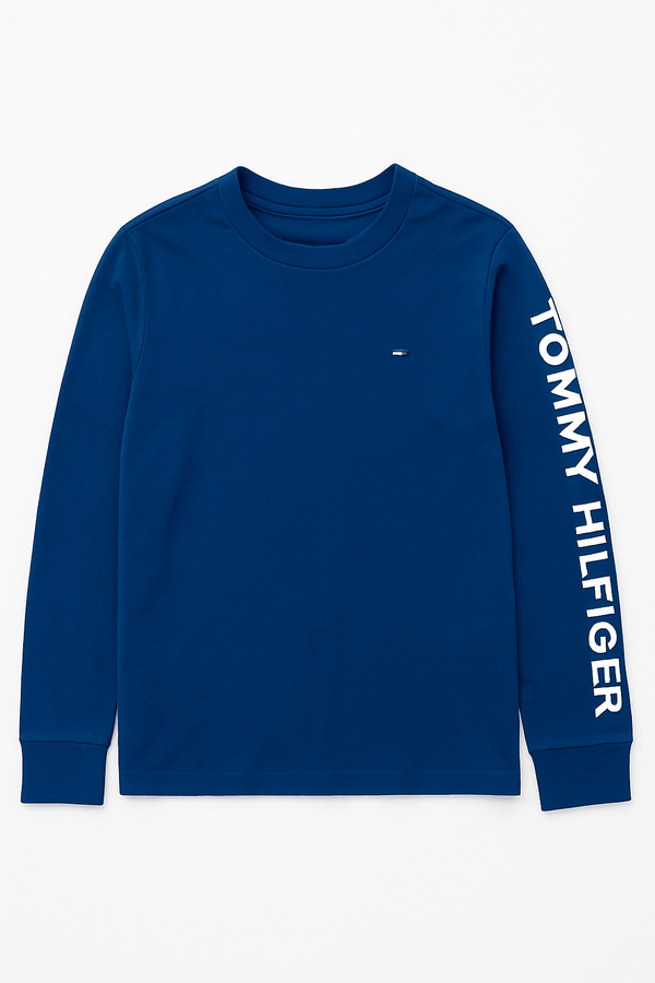 Tommy Hilfiger Niños Camiseta Manga Larga - Azul