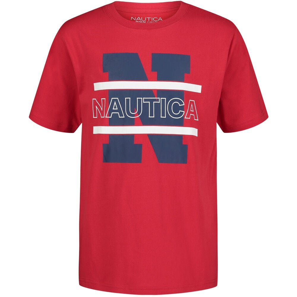 Nautica Niños Camiseta Gráfica - Rojo
