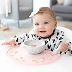 Bumkins Sleeved Bib - Hearts - Image 2