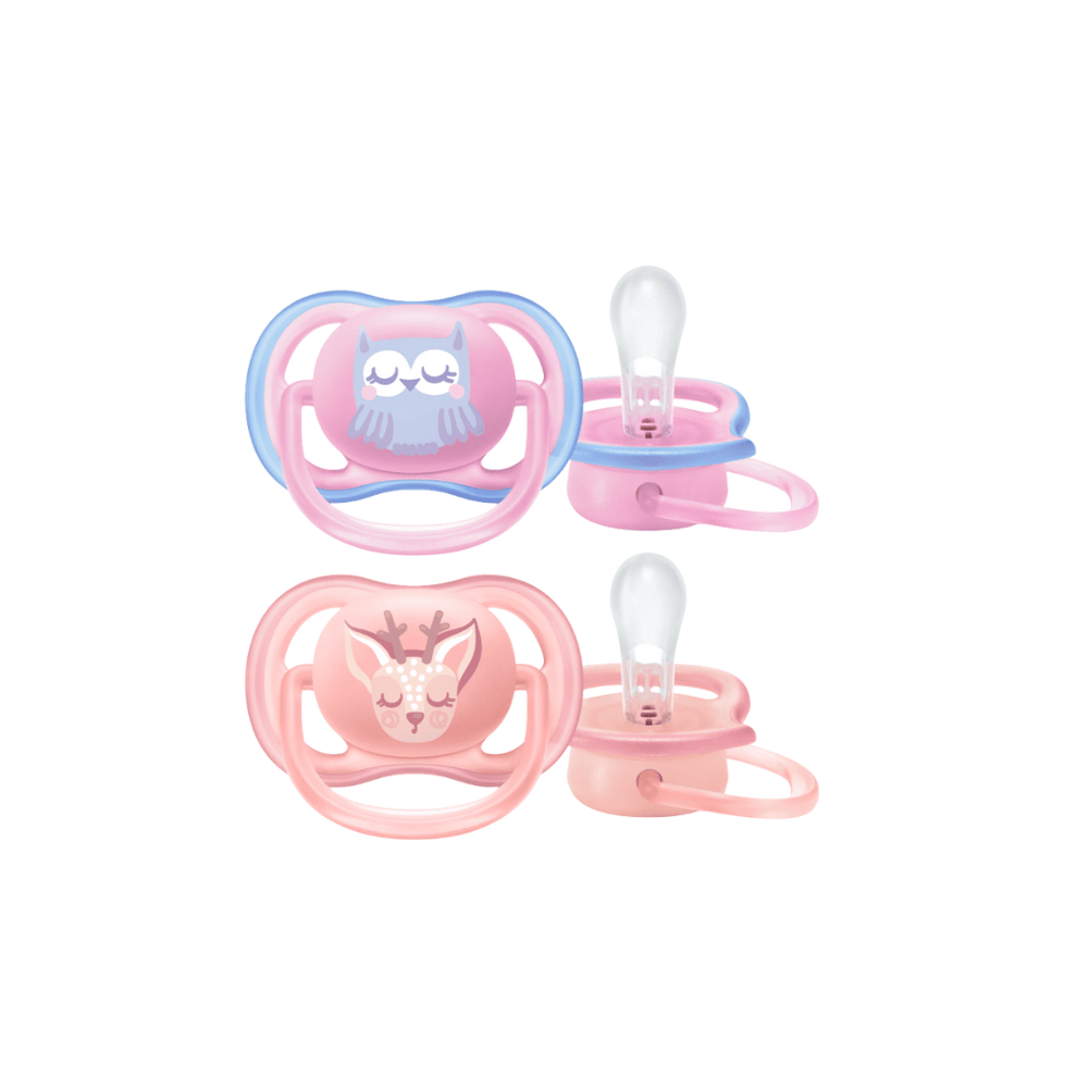Avent Chupetes Ultra Air Animales Morados