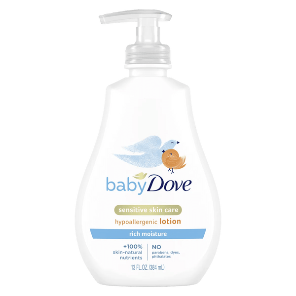 Baby Dove Hypoallergenic Lotion Rich Moisture 13 FL OZ