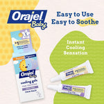 Orajel Baby Daytime & Nighttime Cooling Gels for Teething 2-Pack 0.18 oz - Image 2