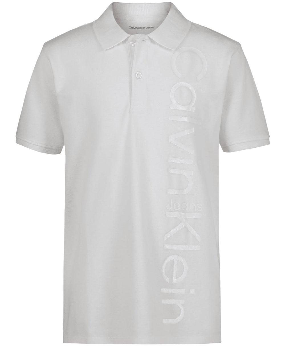 Calvin Klein Niños Polo - Blanco