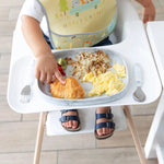 Bumkins Silicone Grip Tray - Marble - Image 4
