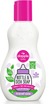 Dapple Baby Bottle & Dish Soap Fragrance Free 30 fl oz 2-Pack - Image 3